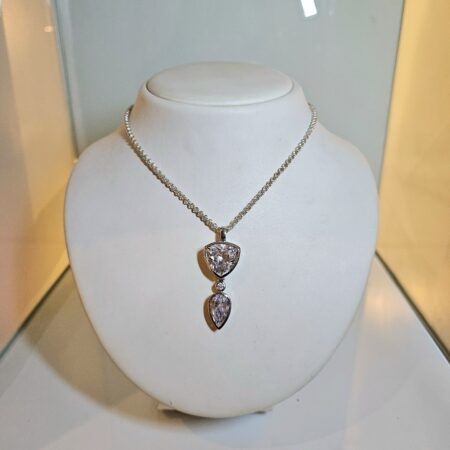 zilveren fantasie ketting