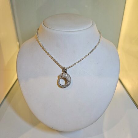 zilveren fantasie ketting