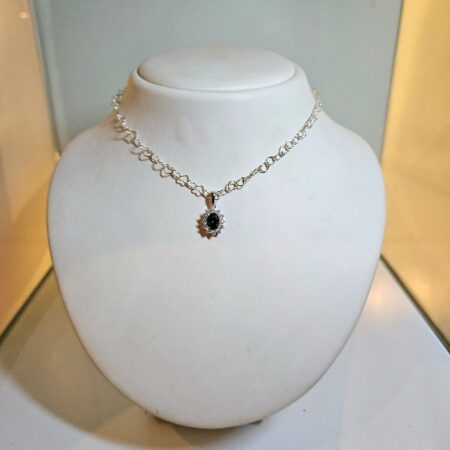 zilveren fantasie ketting