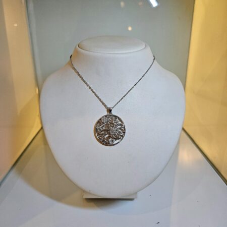 zilveren fantasie ketting