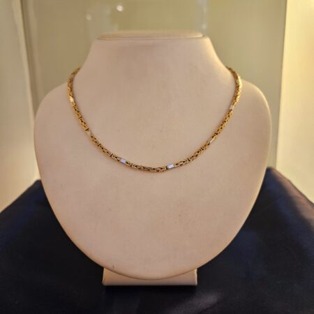 14K GOUDEN KONINGSKETTING