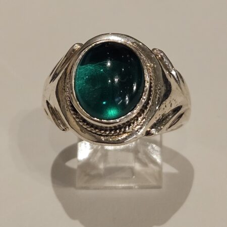 Zilveren heren ring